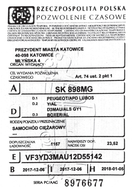 Zdjęcie przedmiotu: Peugeot Boxer 435 2.0 BlueHDi MR`14 E6 3.5t 435 L4