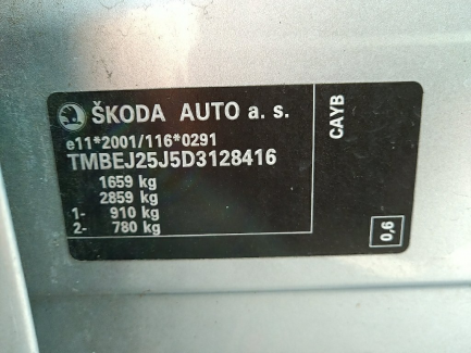 Zdjęcie przedmiotu: Skoda Fabia 1.6 TDI DPF Active Plus