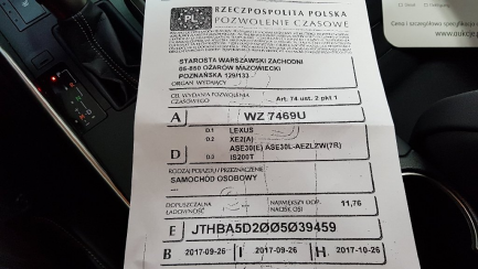 Zdjęcie przedmiotu: Lexus IS200T sedan