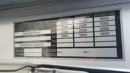 Zdjęcie przedmiotu: Wiosenne obniżki| Prowizja 1% Bus Mercedes-Benz Sprinter 519 CDI 906.655 15.5m Euro 5