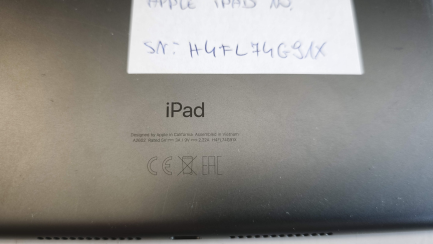 Zdjęcie przedmiotu: Планшет Apple iPad 10.2'' 9-го покоління 64 ГБ сірого кольору, код виробника: MK2K3FD/A