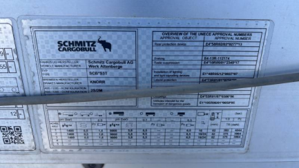 Zdjęcie przedmiotu: SCHMITZ SCS 24 35.0t Skrzyniowa