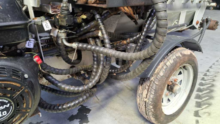 Zdjęcie przedmiotu: Maszyna do cięcia i rozłupywania drewna LUMAG GmbH SSA-400G 