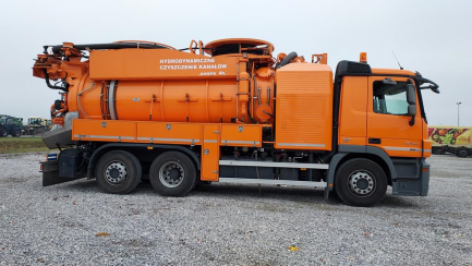Zdjęcie przedmiotu: Samoch&oacute;d specjalny do czyszczenia kanalizacji Mercedes-Benz 2544 L Actros E5 25.0t