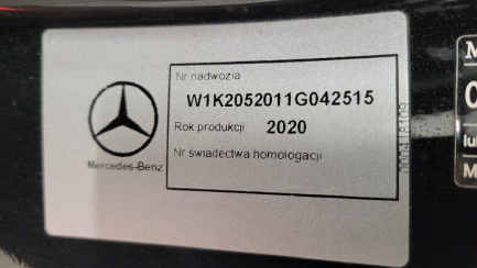Zdjęcie przedmiotu: Mercedes-benz C200D Kombi 9G-TRONIC Oświadczenie o utracie DR