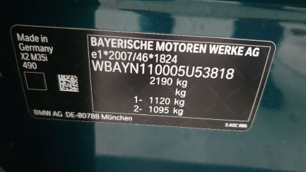 Zdjęcie przedmiotu: Bmw X2 M35i