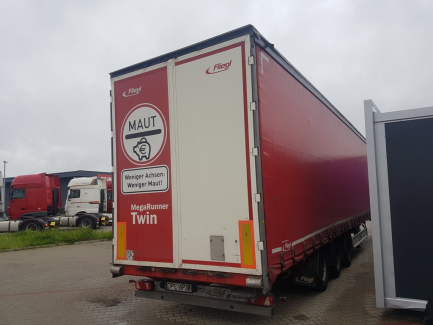 Zdjęcie przedmiotu: Curtain semi-trailer MEGA (Coilmulde) Fliegl SDS