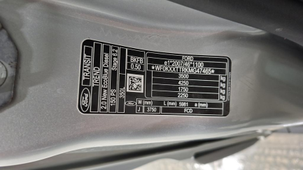 Zdjęcie przedmiotu: Ford Transit 350 2.0 TDCi DPF L3H2 Trend E6.2 3.5t