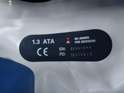 Zdjęcie przedmiotu: Hyperbaric chamber New Technologies NT2200