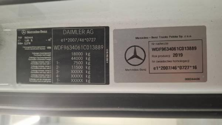 Zdjęcie przedmiotu: Mercedes-benz Actros E6 18.0t