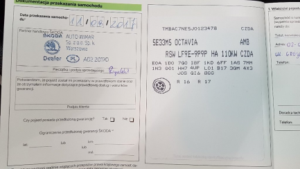 Zdjęcie przedmiotu: Skoda Octavia