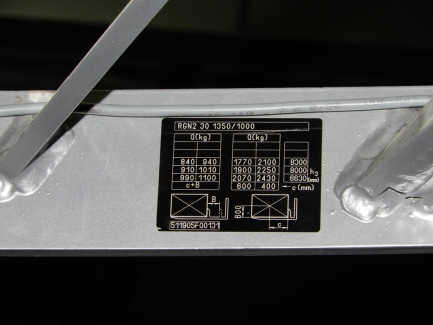 Zdjęcie przedmiotu: STILL FM-X 25 high forklift truck serial no. 511905F00131