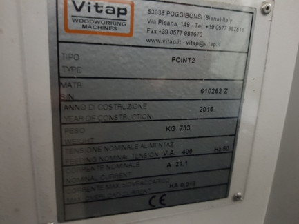 Zdjęcie przedmiotu: Wiertarka CNC Vitap