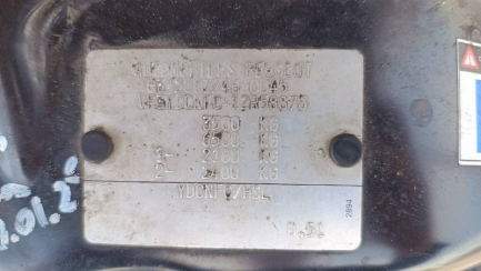 Zdjęcie przedmiotu: Peugeot BOXER 435 2.2 BlueHDi E6.2 3.5t L4H2 Pro Oświadczenie o utracie DR