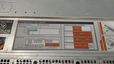 Zdjęcie przedmiotu: DELL R720 server configuration: 16X SFF, 2X e5-2630 v2, 64GB RAM, H710 512MB, 2X GPU SET, 2X PSU 1100W, 2X Samsung SSD E960GB, 2X NVIDIA GPU 2080 with RACK rails/R720