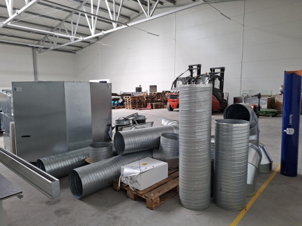 Zdjęcie przedmiotu: Ventilation system for the paint shop
