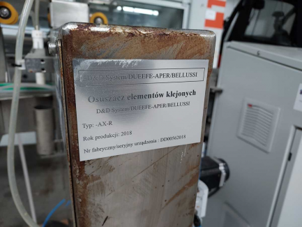 Zdjęcie przedmiotu: Line for gluing mattresses D&D System / DUEEFE-APER / BELLUSSI -AX-R + AX-L / NT / AXPRL