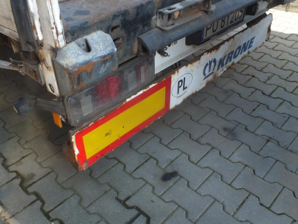 Zdjęcie przedmiotu: Original price PLN 22 000 NET KRONE SD Curtain trailer