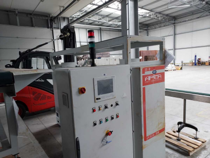 Zdjęcie przedmiotu: Line for gluing mattresses D&D System / DUEEFE-APER / BELLUSSI -AX-R + AX-L / NT / AXPRL