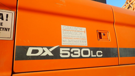 Zdjęcie przedmiotu: DOOSAN Infracore Co., Ltd. DX530LC-3 tracked excavator