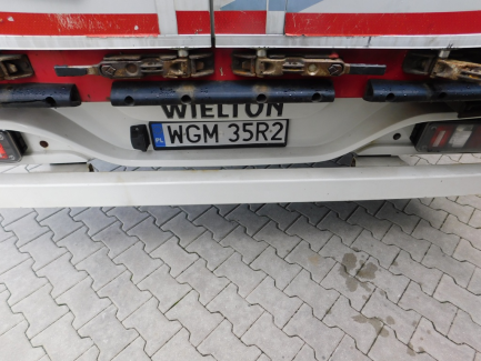 Zdjęcie przedmiotu: AUCTION OF THE DAY WIELTON NS3K Curtain trailer
