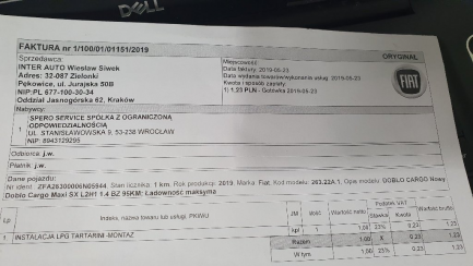 Zdjęcie przedmiotu: Fiat Doblo Delivery van