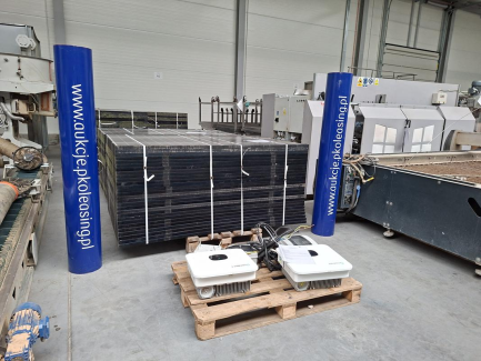 Zdjęcie przedmiotu: ELEMENTY INSTALACJI FOTOWOLTAICZNEJ O MOCY 26,32 kWp