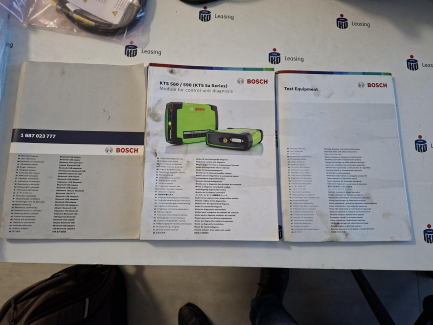 Zdjęcie przedmiotu: BOSCH KTS 590 diagnostic tester