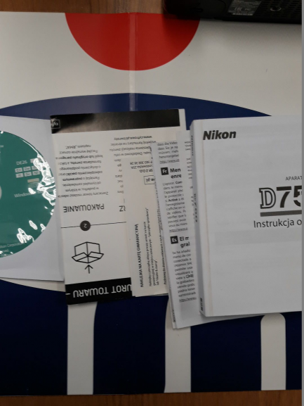 Zdjęcie przedmiotu: NIKON D750 body camera + NIKON 50mm F1.4 G AF-S lens
