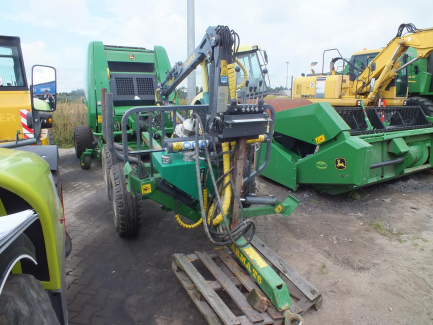 Zdjęcie przedmiotu: Forest trailer with crane FARMA T6 FARMA T6 C4.2 G2