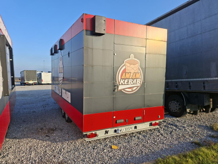 Zdjęcie przedmiotu: Przyczepa gastronomiczna NIEWIAD&Oacute;W B3500 Oświadczenie o utracie DR