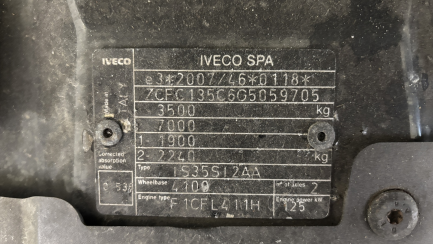 Zdjęcie przedmiotu: IVECO/LAMAR 35-170 Daily E5 3.5t