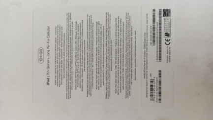 Zdjęcie przedmiotu: Apple iPad 10.2-inch Wi-Fi + Cellular 128BG Tablet - Star Gray