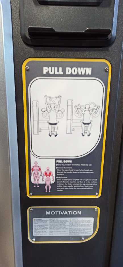 Zdjęcie przedmiotu: IRON HAMMER High Pulley Machine