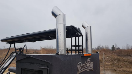 Zdjęcie przedmiotu: Wiosenne obniżki| Prowizja 1% Gastronomic trailer grill-smokehouse TA-NO