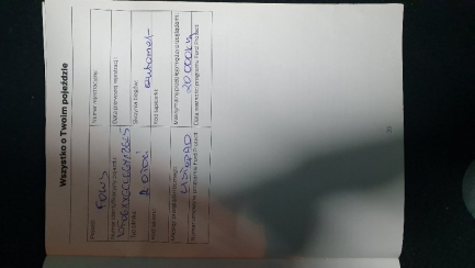 Zdjęcie przedmiotu: Ford Focus Combi