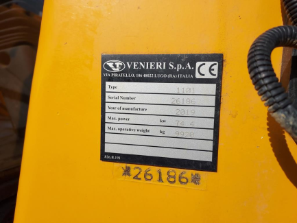 Zdjęcie przedmiotu: VENIERI VF 10.23D backhoe loader