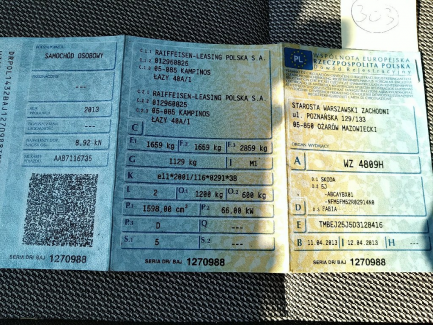 Zdjęcie przedmiotu: Skoda Fabia 1.6 TDI DPF Active Plus