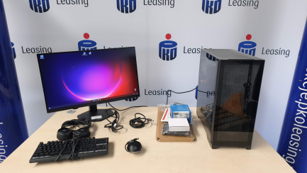 Zdjęcie przedmiotu: Zestaw komputerowy: Komputer stacjonarny Intel Core i5-12400F, RTX 5060, 32GB, 2TB M2, WIN 11 Pro + Monitor LED 27" AOC 27G4X + Słuchawki + Klawiatura  + Myszka 