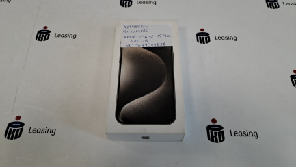 Zdjęcie przedmiotu: Telefon / Smartfon Apple iPhone 15 Pro 512GB 5G 6.1" 120 Hz Tytan naturalny kod prod. MTV93PX/A 
