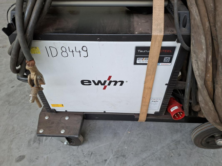 Zdjęcie przedmiotu: EWM Taurus 405 Steel Synergic S inverter welding machine