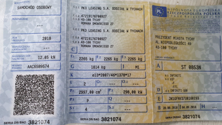 Zdjęcie przedmiotu: Infiniti Q60 3.0t AWD Sport aut