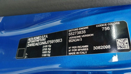 Zdjęcie przedmiotu: ALFA ROMEO GIULIA sedan 2.0 Turbo Veloce Q4 aut