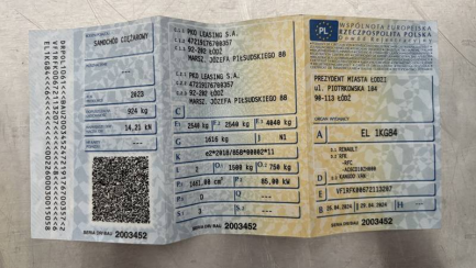 Zdjęcie przedmiotu: Renault Kangoo IV Van 1.5 Blue dCi E6d/e 2.3t L1 Extra