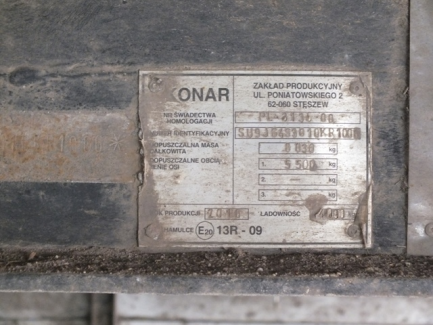 Zdjęcie przedmiotu: DAF LF FA 45.220 G08 4x2 Euro 5 + naczepa kurtynowa KONAR JG4