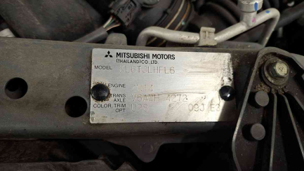 Zdjęcie przedmiotu: Mitsubishi L200 Oświadczenie o utracie DR