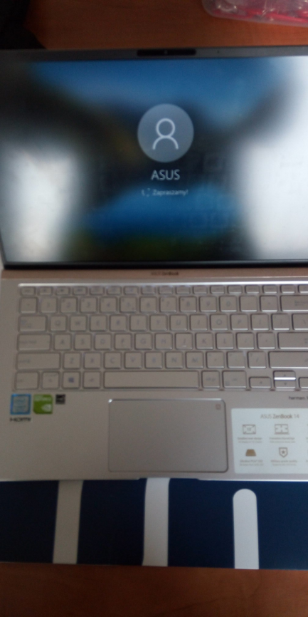 Zdjęcie przedmiotu: ASUS ZenBook 14.1 "Laptop UX433FN i7-8565U / 16GB / 512PCie / Win10