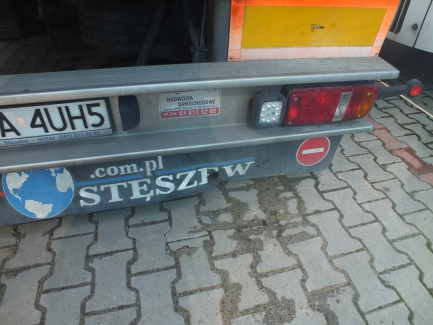 Zdjęcie przedmiotu: Przyczepa z osiami centralnymi KONAR JG6