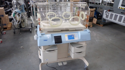 Zdjęcie przedmiotu: Closed incubator DRAGER C2PS-1 Isolette 8000