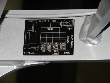 Zdjęcie przedmiotu: STILL FM-X 25 high forklift truck serial no. 511905F00130